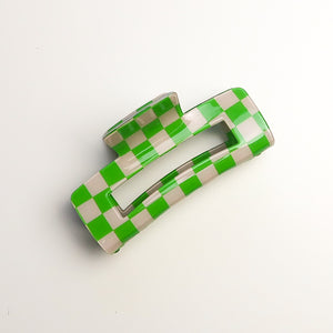 Large Pop Punk Rectangle Hair Claw