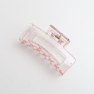 Medium Girly Pop Rectangle Hair Claw