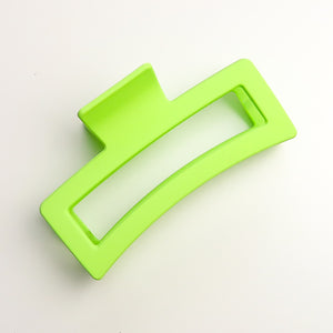 XL Summer Matte Rectangle Hair Claw