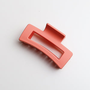 Medium Girly Pop Rectangle Hair Claw