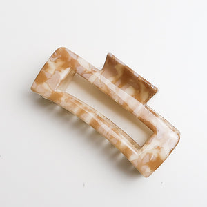 Large Watercolour Rectangle Hair Claw