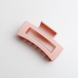 Medium Girly Pop Rectangle Hair Claw