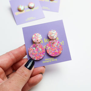 Briar Glitter Dangles - Large