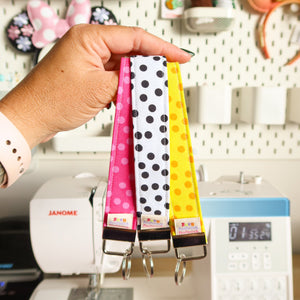 Hannah Fabric Key Fob