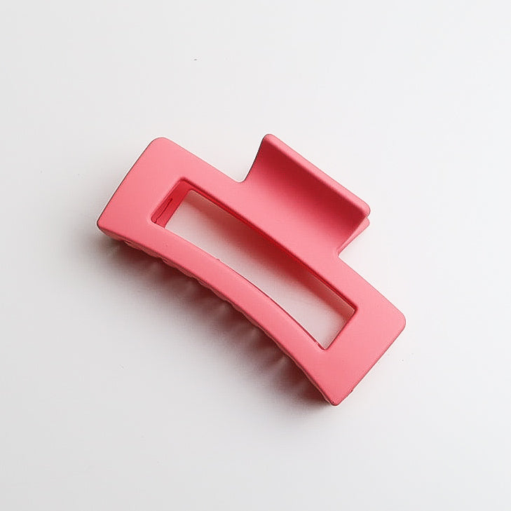 Medium Girly Pop Rectangle Hair Claw