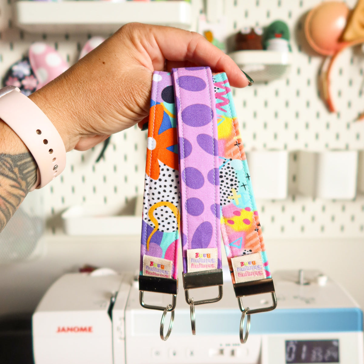 Betty Fabric Key Fob