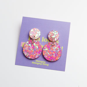 Briar Glitter Dangles - Large