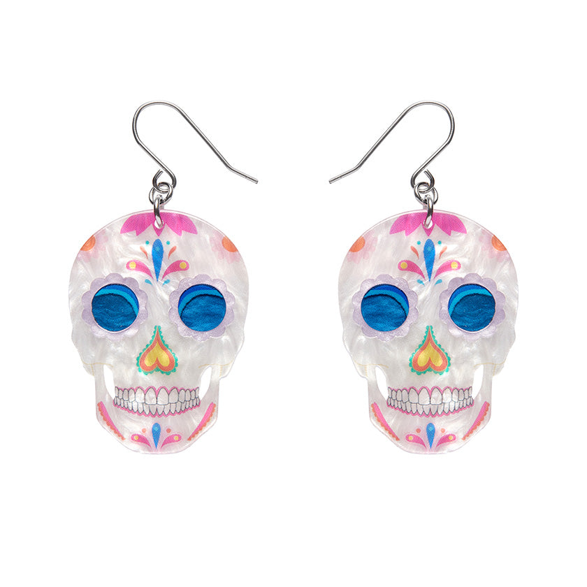 Dia De Los Muertos Drop Earrings