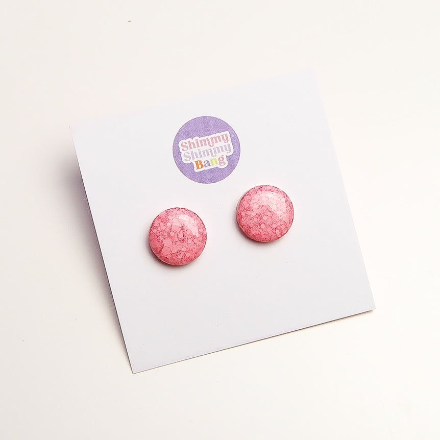 Millie Glitter Studs - Medium
