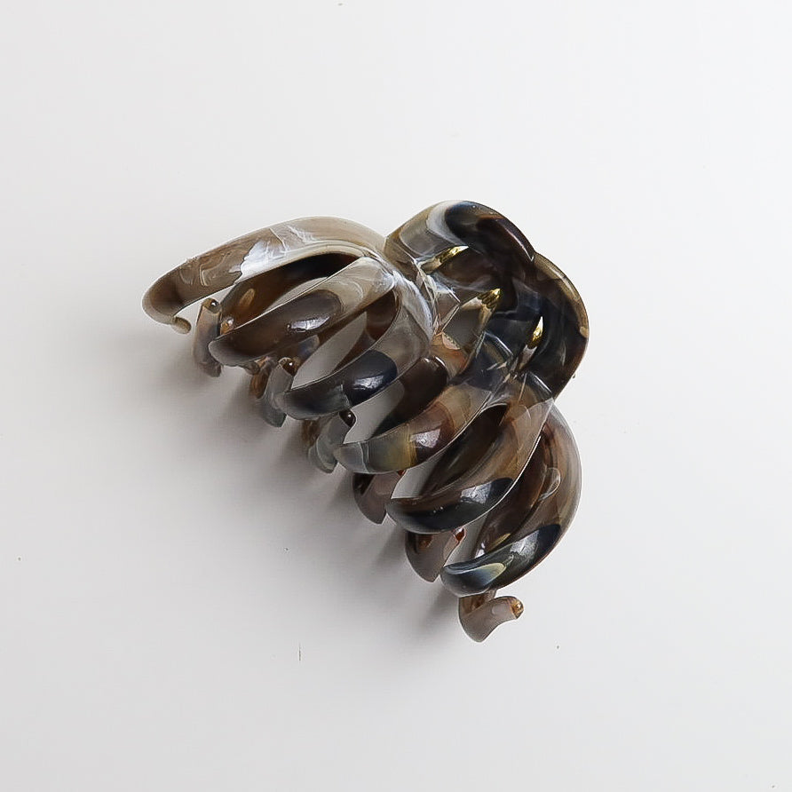 Large Watercolour Curly Hair Claw