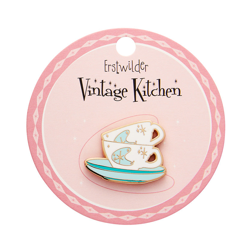 Tea and Sympathy Enamel Pin