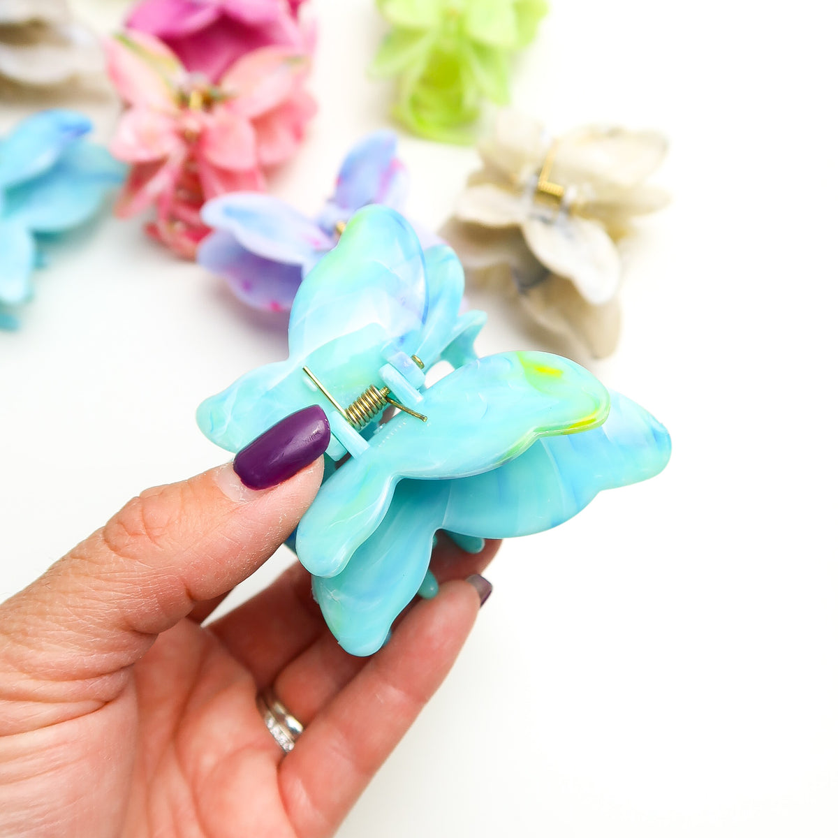 Large Butterfly Hair Claw