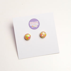 Tiffany Glitter Studs - Small